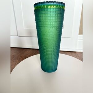 Starbucks 2022 Collection Lime Green Soft Touch Tumbler‎